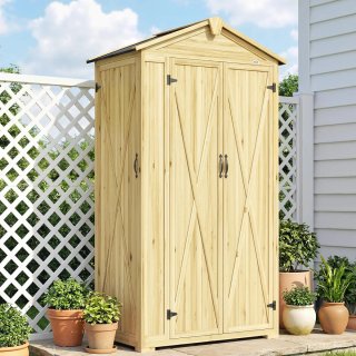 Caseta Madera Jardín 93x53x168cm