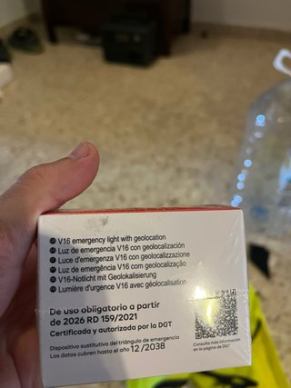 Baliza Luz de Emergencia V16 Geolocalizable DGT