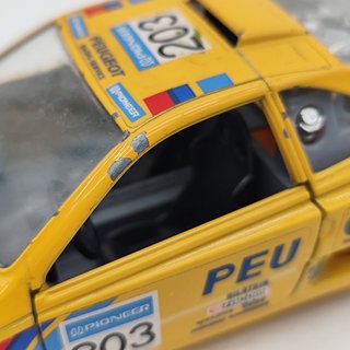 peugeot 405 turbo 16 1/24 burago bburago modellino