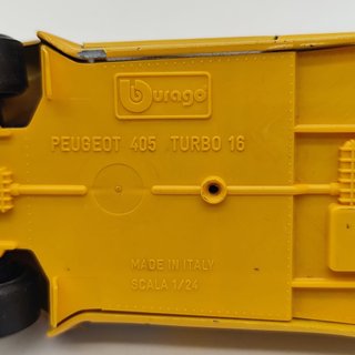 peugeot 405 turbo 16 1/24 burago bburago modellino