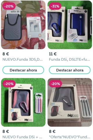 NUEVO. Custodia e accessori DSI