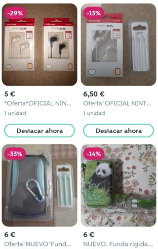NUEVO. Custodia e accessori DSI