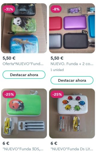 NUEVO. Custodia e accessori DSI