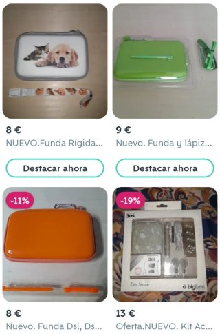 NUEVO. Custodia e accessori DSI