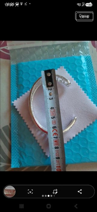 Pulsera plata 925 con diseño calado