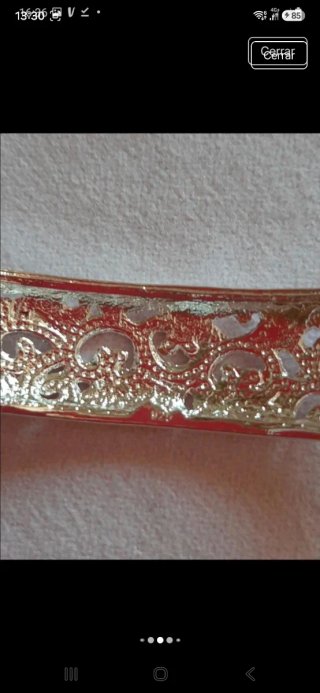Pulsera plata 925 con diseño calado
