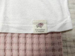Camiseta corta Pull and Bear Blanca Talla XS