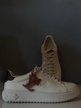 Zapatillas Louis Vuitton Mujer Blancas Marrones