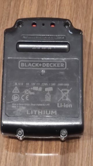 Batería BLACK+DECKER 18V Litio 1.5Ah