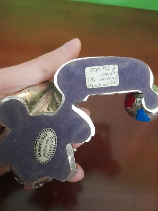 Portafoto vintage cane e palla
