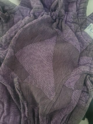 Mochila Portabebés Fidella Morada
