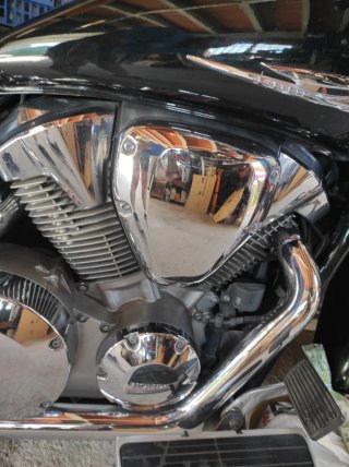 Honda VTX 1300 2005 Negra 37.000 km