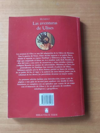 Las aventuras de Ulises adaptación de "La Odisea"
