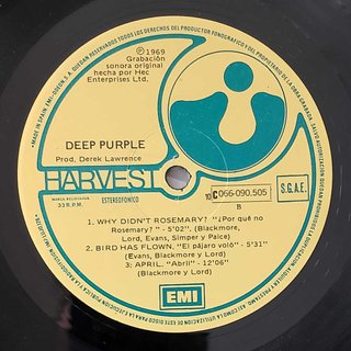 Deep Purple - Deep Purple LP Gatefold