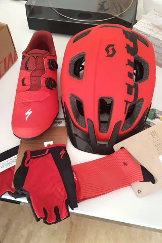 Zapatillas Ciclismo Specialized Rojas