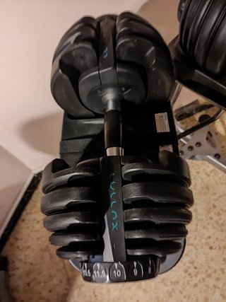 Mancuernas Lullax Ajustables con Soporte 24 Kg