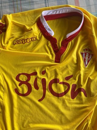 Camiseta Fútbol Real Sporting Gijón Retro Kappa