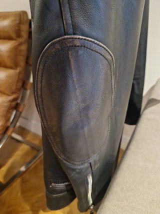 Cazadora Cuero Zara Talla M