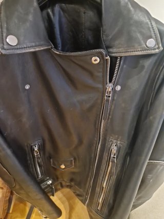 Cazadora Cuero Zara Talla M