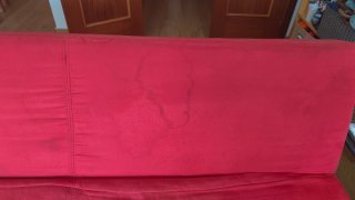 Sofá Cama 3 Plazas Rojo