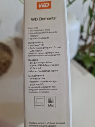 WD Elements 6TB Disco Duro Portátil