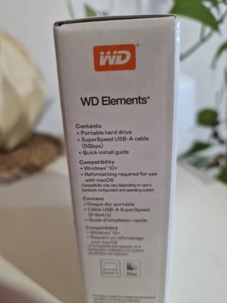 WD Elements 6TB Disco Duro Portátil