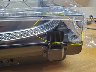 Giradischi Horokarda vintage nero/argento