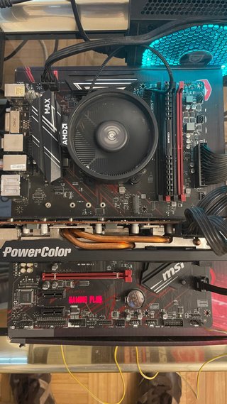 MSI B450 +procesador+ram