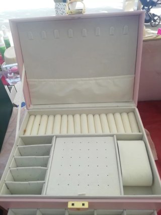 Joyero Stock Lider Rosa y Dorado