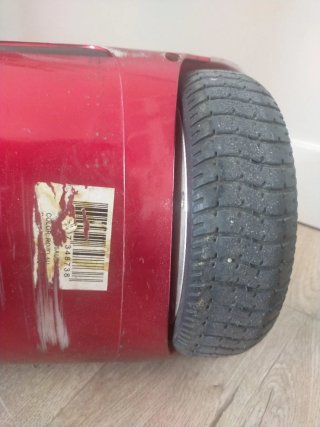 Hoverboard Rojo con Plataformas Antideslizantes