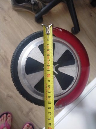 Hoverboard Rojo con Plataformas Antideslizantes