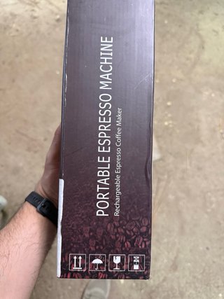 Cafetera Espresso Portátil Recargable