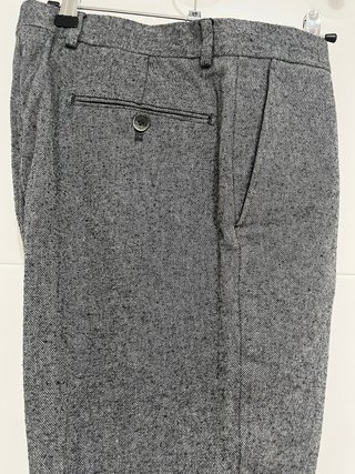Pantalón vestir Cortefiel gris hombre