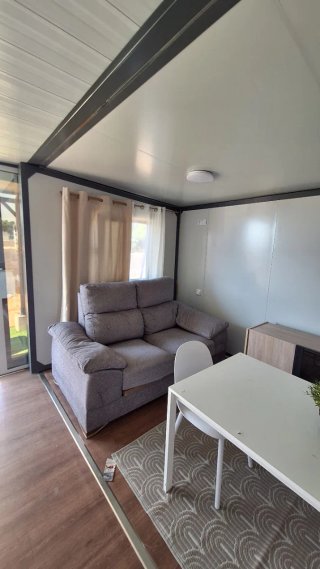 Alquiler por semana Parcela con casa modular