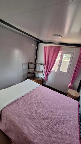 Alquiler por semana Parcela con casa modular