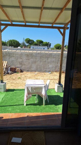 Alquiler por semana Parcela con casa modular