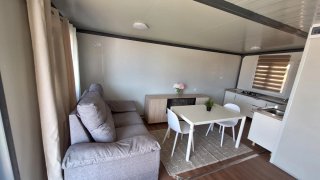Alquiler por semana Parcela con casa modular