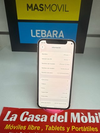 iPhone 12 mini 256GB Bianco