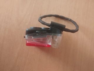 Luz trasera bicicleta roja