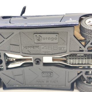 ferrari 456 gt 1992 1/25 burago bburago modellino