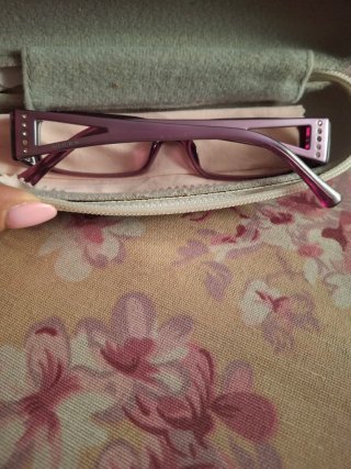 Montatura occhiali Vogue viola con custodia