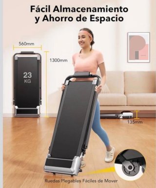 Cinta de correr plegable