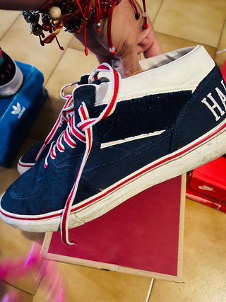 Zapatillas Vans Half Cab Azul T44