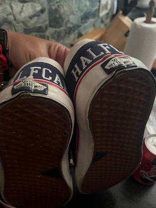 Zapatillas Vans Half Cab Azul T44