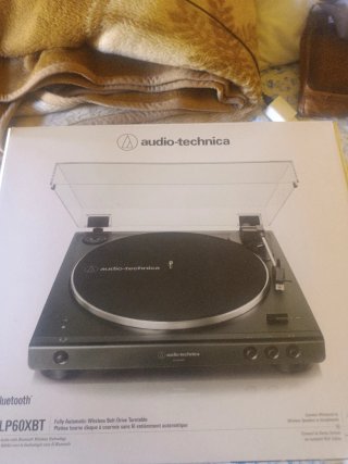 Tocadiscos Audio-Technica LP60XBT Bluetooth Negro