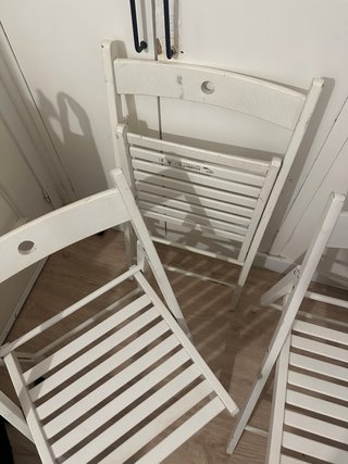 3 Sillas Plegables Ikea TERJE