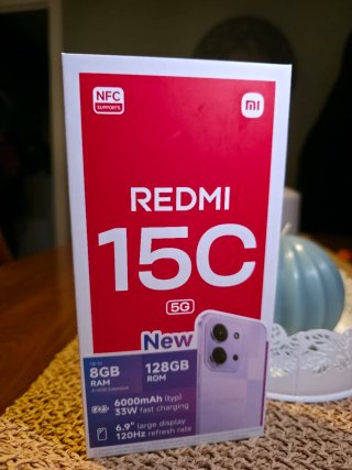 Xiaomi Redmi 15C <5G> 128GB Negro Nuevo