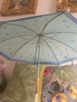 Paraguas infantil con estampado de conejos