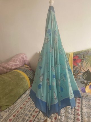 Paraguas infantil con estampado de conejos