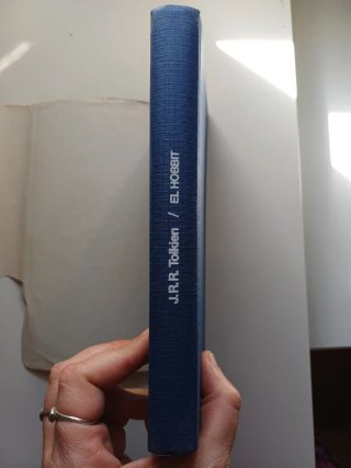 El hobbit, Tolkien (1ª edición, Minotauro 1982)